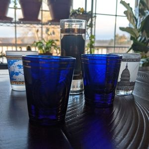 Five Washington DC Shotglasses set